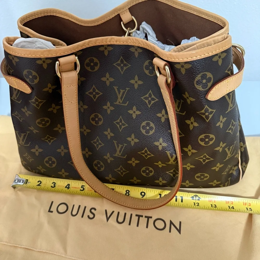 Louis Vuitton bag Batignolles Horizontal with box, dust bag and ribbon
